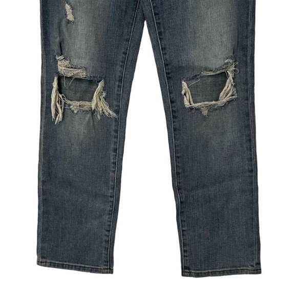 L'AGENCE Cropped High Rise Distressed Destroyed Busted Knee Cropped Jeans
25 - Picture 15 of 16